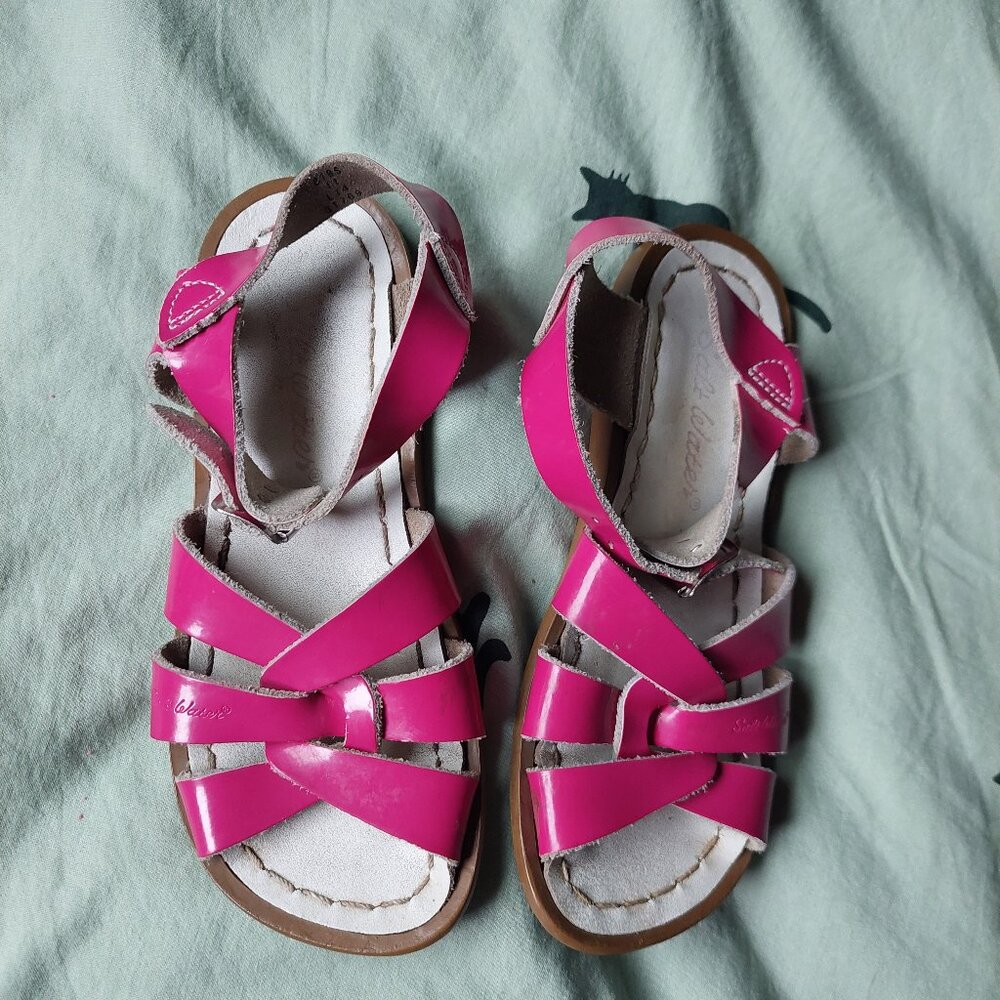 Saltwater sandals kids 11